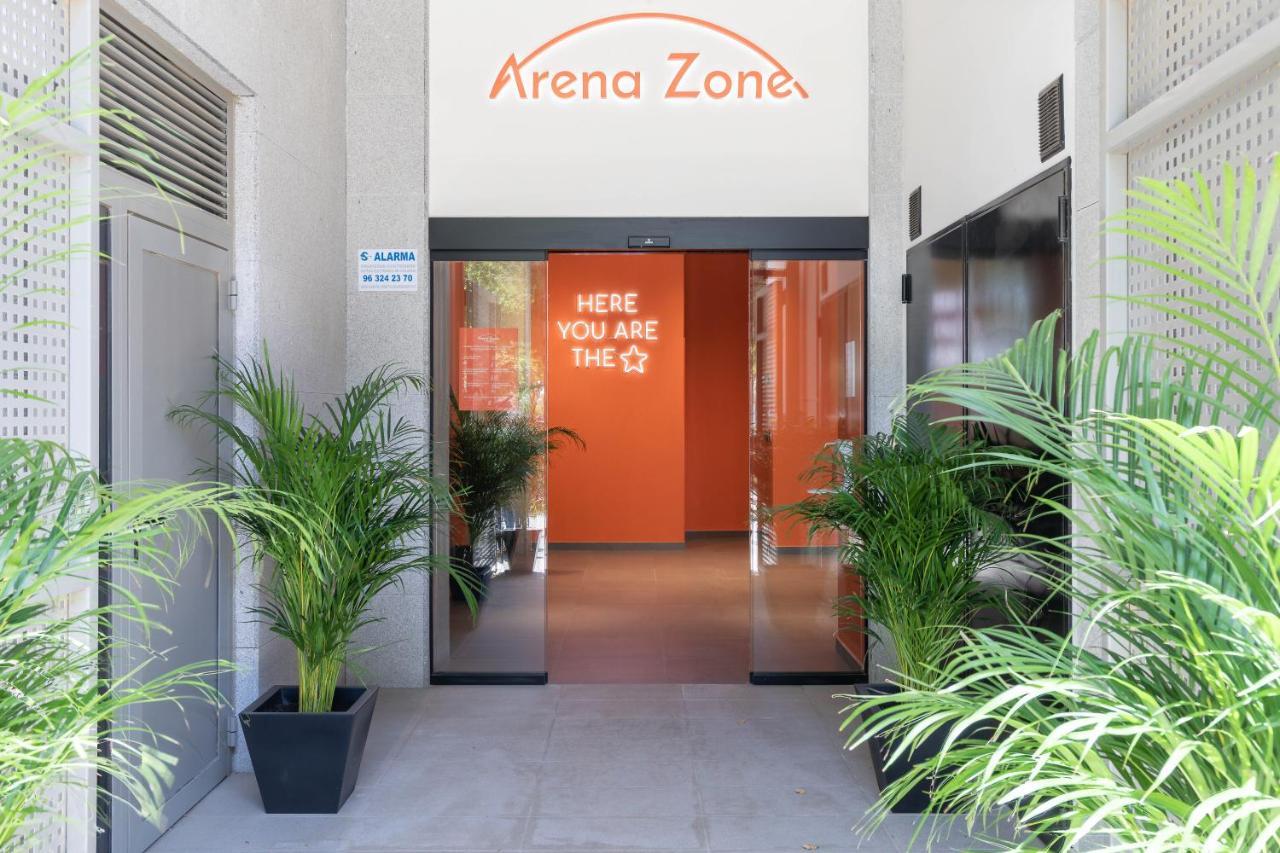 Arena Zone Hotel Valencia Exterior foto